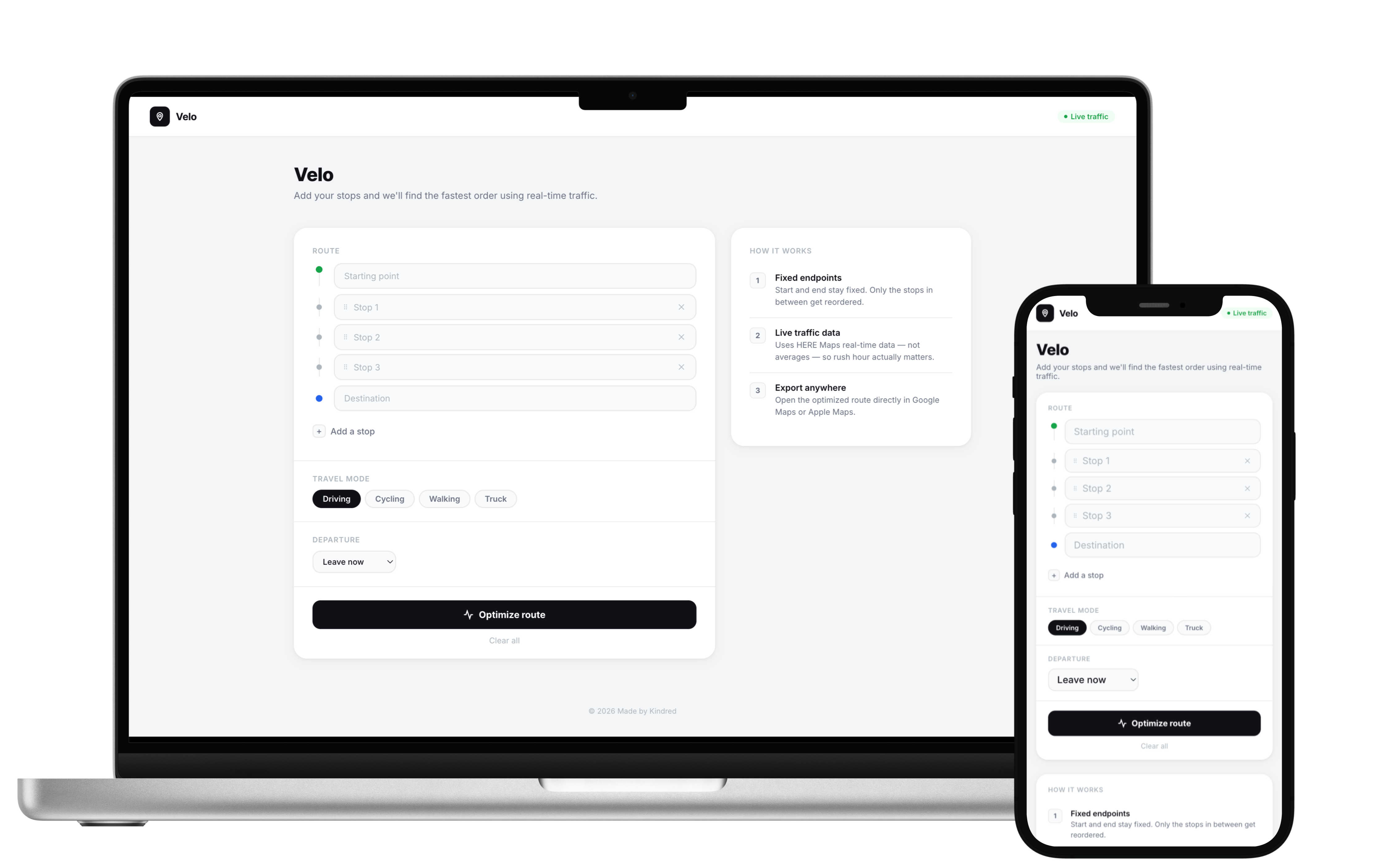 Velo app